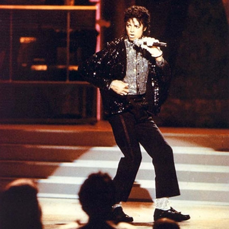 Майкл Джексон исполняет Billie Jean на 25-летии лэйбла Motown